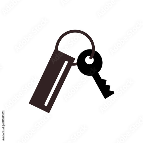 Black combination padlock with a stainless steel shackle and keyhole