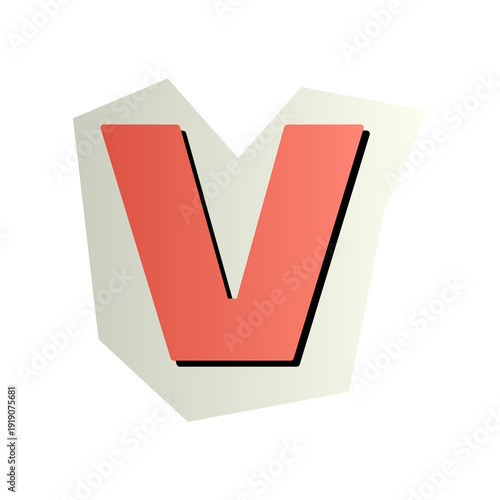ransom note letter v