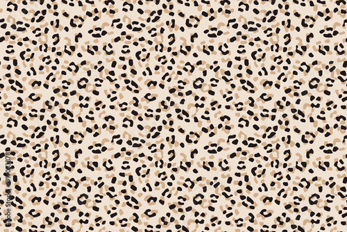 Light Beige Leopard Spots Pattern leopard print animal print