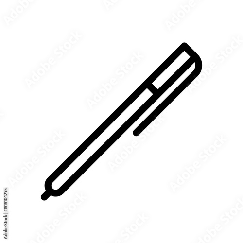 Pencil icon vector. Pen illustration sign. Write symbol or logo.