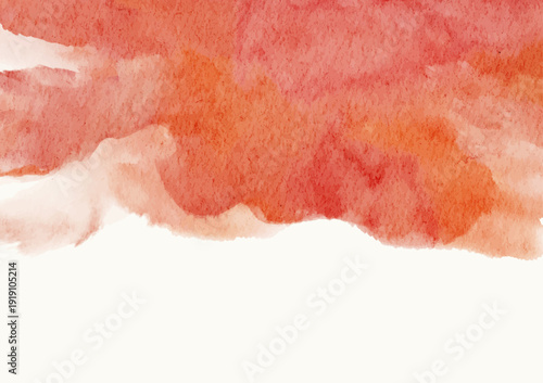 Minimal abstract watercolor artwork with soft, creating a modern, calm, and elegant textured background. vector