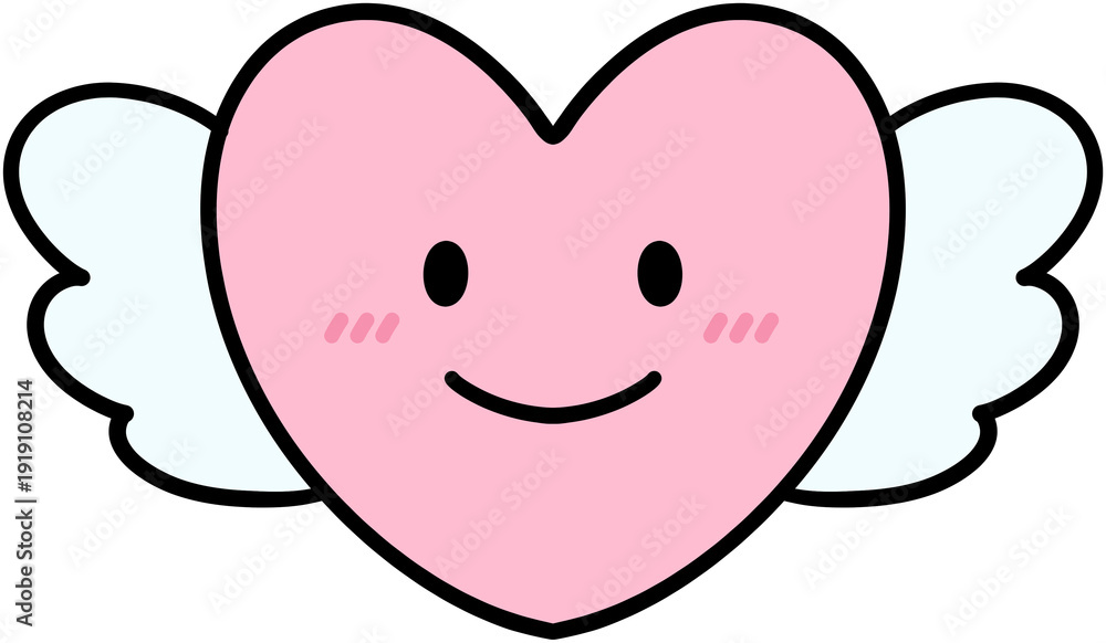 Obraz premium 천사하트