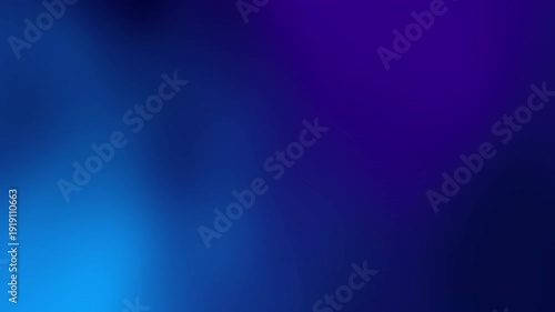 Abstract Background with Smooth Gradient in Vibrant Blue and Purple Colors, Creating a Gentle and Soothing Motion Effect
