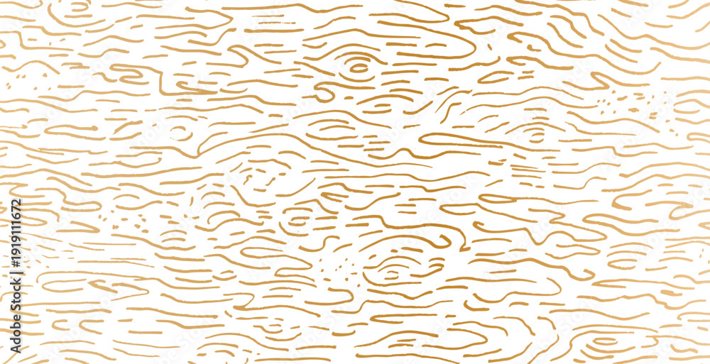 Ταπετσαρία Natural wood bark golden pattern with flowing lines and rings