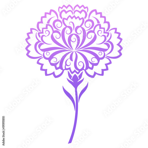 Birth Month Flower Vector Pack Complete January to December Floral Symbols, Minimal Botanical Line Art and Color Flowers Isolated on White Background for Poster, Invitation, Branding, and Craft Design