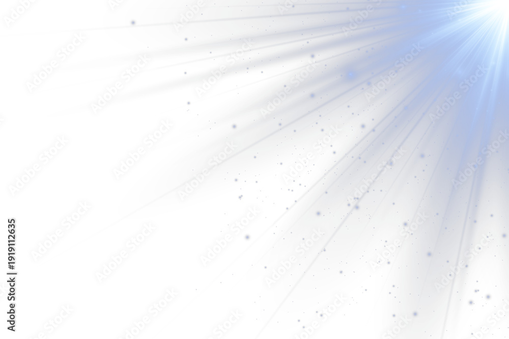 Obraz premium Camera flash flare effects and lens flare shine burst with neon light explosion set, including blue light star PNG and blue sun light PNG for professional starry flares with shimmering highlights and 
