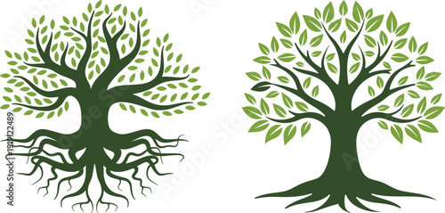 Tree of life, nature inspired art, wellness, spirituality, decor themes, intricate designs, silhouette, branches, leaves, patterns, black, white, roots, growth, organic, natural beauty, elegance, harm