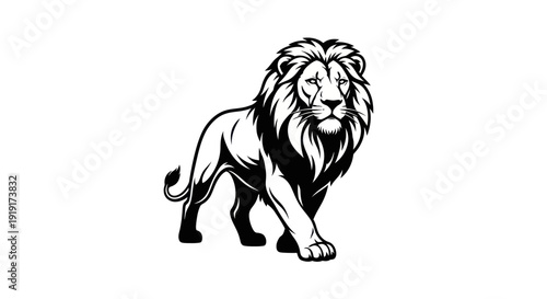 Tiger resting among bamboo graphic