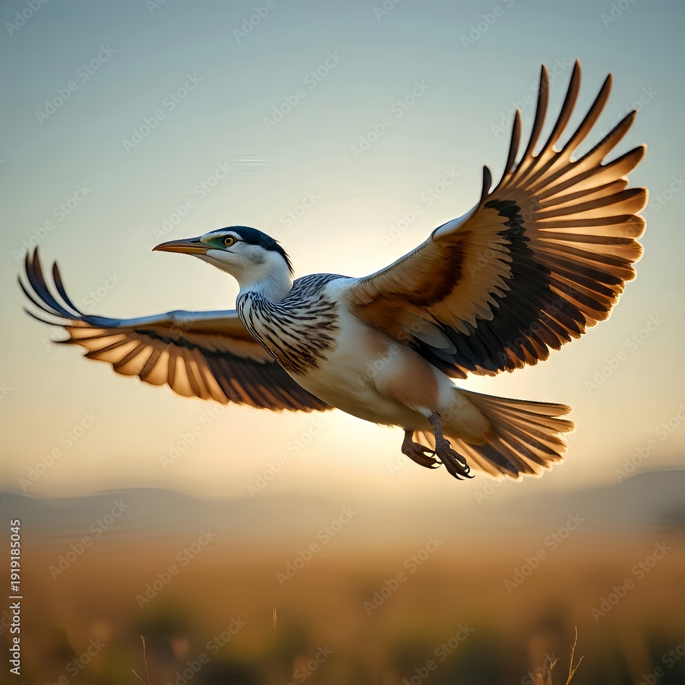 Fototapeta premium great blue heron