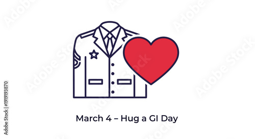 Hug a GI Day with love and appreciation for military service