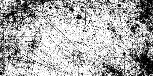 Black and White Grunge Texture Background Distressed Scratch Overlay, Rough Dirty Surface, Vintage Grunge Wall Texture, Abstract Monochrome Noise Pattern for Photoshop Overlay, Poster, Print and Gray.