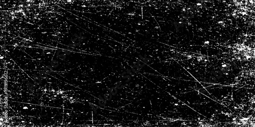 Black and White Grunge Texture Background Distressed Scratch Overlay, Rough Dirty Surface, Vintage Grunge Wall Texture, Abstract Monochrome Noise Pattern for Photoshop Overlay, Poster, Print and Gray.