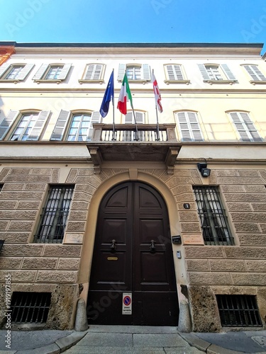 2024.07.09 Italy, Milan, Manzoniano House Museum which houses the National Center for Manzonian Studies, exterior
