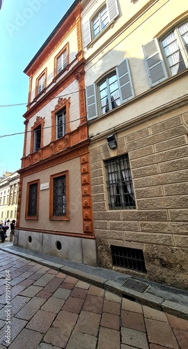 2024.07.09 Italy, Milan, Manzoniano House Museum which houses the National Center for Manzonian Studies, exterior
