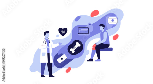 Colorful abstract design on various supplement packaging.