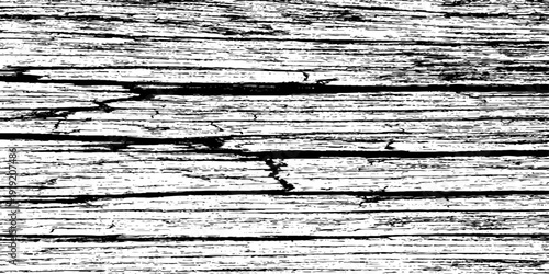 Black and White Wood Grain Texture Background Distressed Tree Bark Pattern, Rough Timber Surface, Rustic Wooden Plank Detail, High Contrast Monochrome Natural Texture for Wallpaper, Print and Graphics