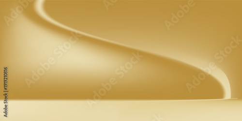 Close-up texture of natural gold silk. Light Golden fabric smooth texture surface background art