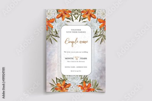 Save the date wedding invitation templates