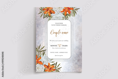 Save the date wedding invitation templates