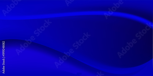 Abstract blue wave background with minimal round shape. Fabric texture background concept.
