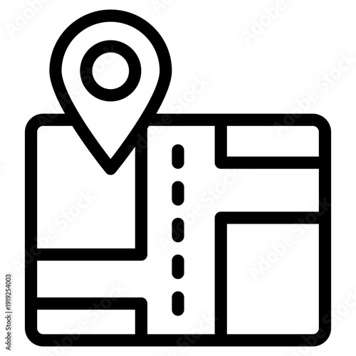  road  location icon
