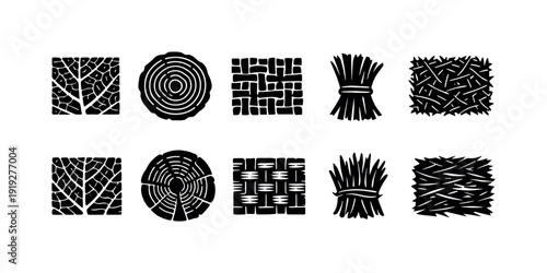 Security and privacy icon set. 3d security, privacy shield icons collection