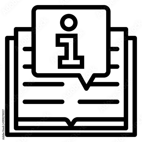 book guidance icon.