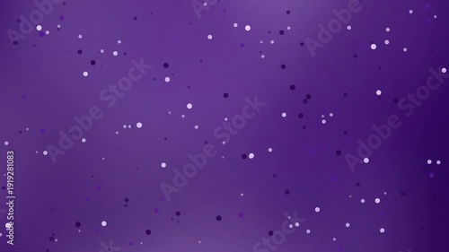 An animated video background featuring dynamic sparkling purple particles on a vibrant purple gradient. Ideal for celebrations, events, or creative projects needing a festive or magical touch.