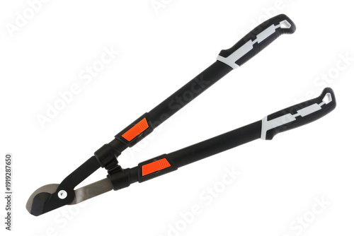 Garden loppers isolated on white