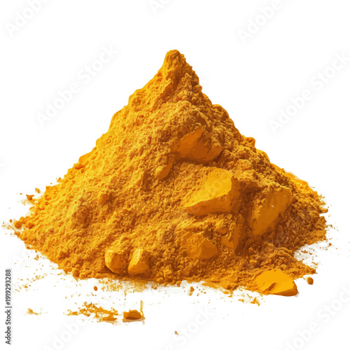 watercolor of Curry vector painting, isolated on a white background.