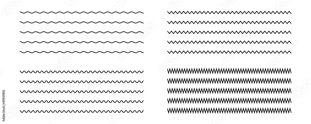 Foto Waves line set