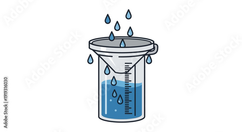 Measuring Rainfall on World Meteorological Day in a Laboratory Setting with a Beaker