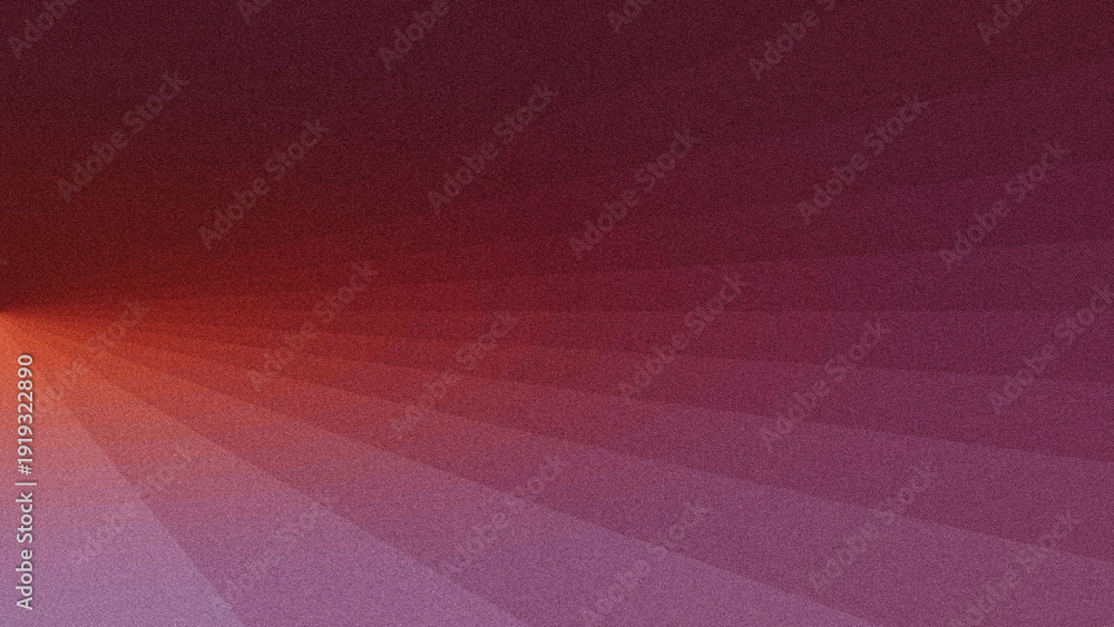 Fototapeta premium A modern abstract background with a smooth gradient transition from warm orange to deep purple, overlaid with a subtle grainy noise texture.