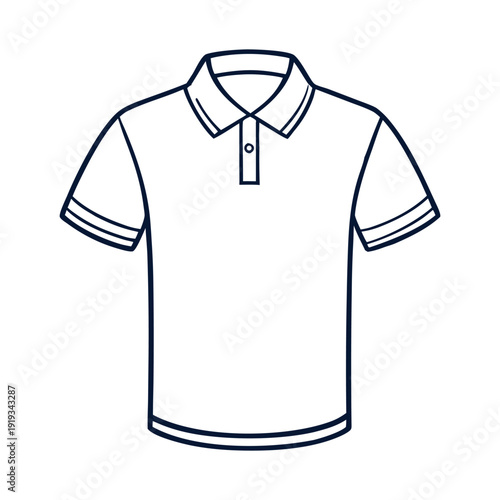 A sporty polo collar t-shirt, crafted for comfort and style, featuring a classic buttoned placket, short sleeves, breathable fabric, and a sleek, versatile design.
