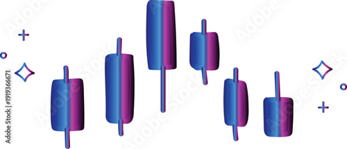 Modern Wireless Sound System with Vibrant Purple and Blue Glow