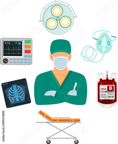 doctor surgeon concept