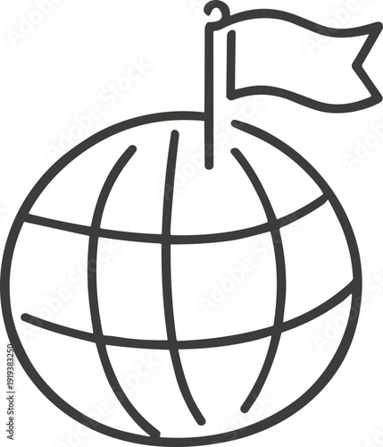 Global Reach Flag Icon