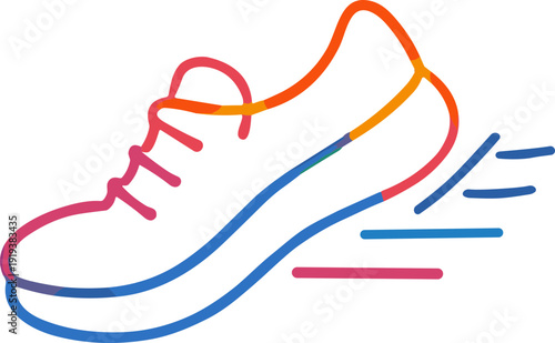 Running Shoe Motion Graphic