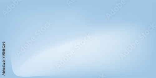 Blue studio room. Limbo light background. Abstract 3d backdrop for product presentation.