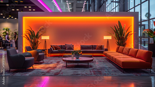 Fostering Connections: Aerial Perspective of Dynamic Networking in Contemporary Lounge