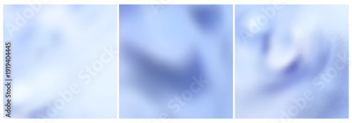 Blurred blue background. Sky with clouds soft gradient vector. Cosmos or space. 