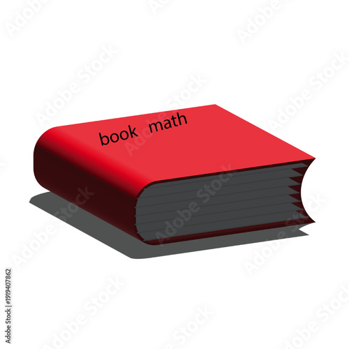animated book icon illustrator with transparent background in 4k