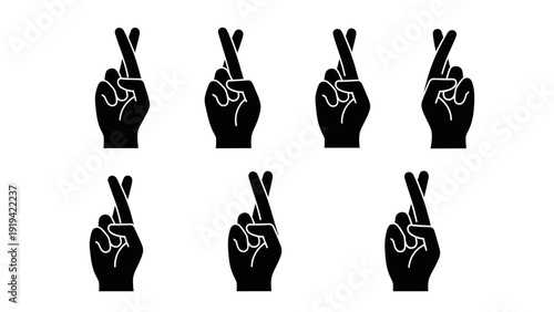 Fingers Crossed Gesture: Good Luck Symbol, Hope, Wish, Superstition, Positive Vibes
