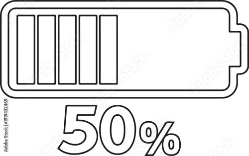 50 percent discount sale banner template with empty price tags vector illustration