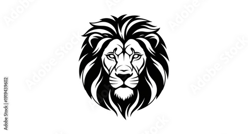 lion head vector illustration