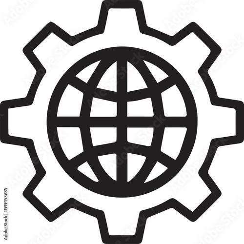 modern Domain settings icon