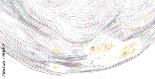 Abstract artwork featuring ...