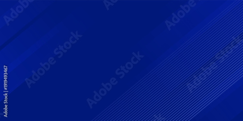 Abstract blue sporty background vector template with sparkling lines and lights.
