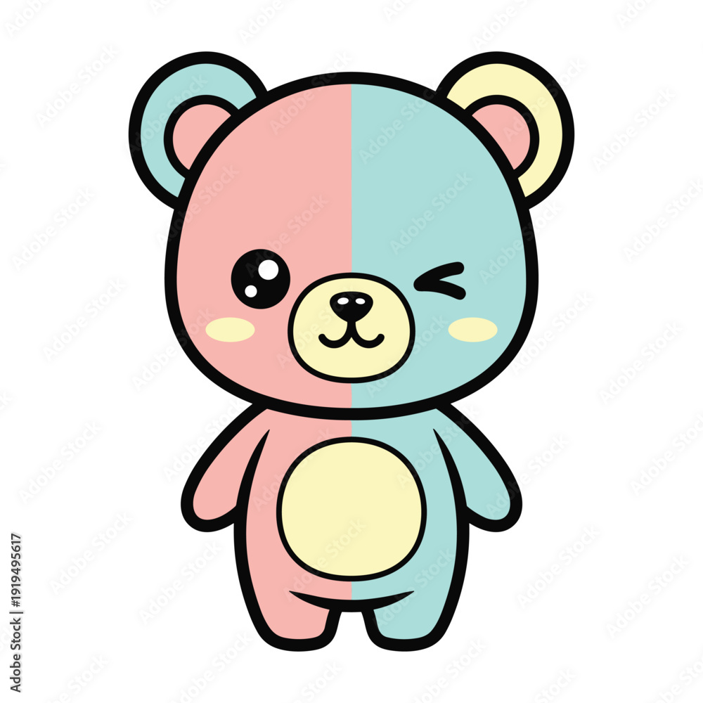 Obraz premium Cute Reindeer Illustration