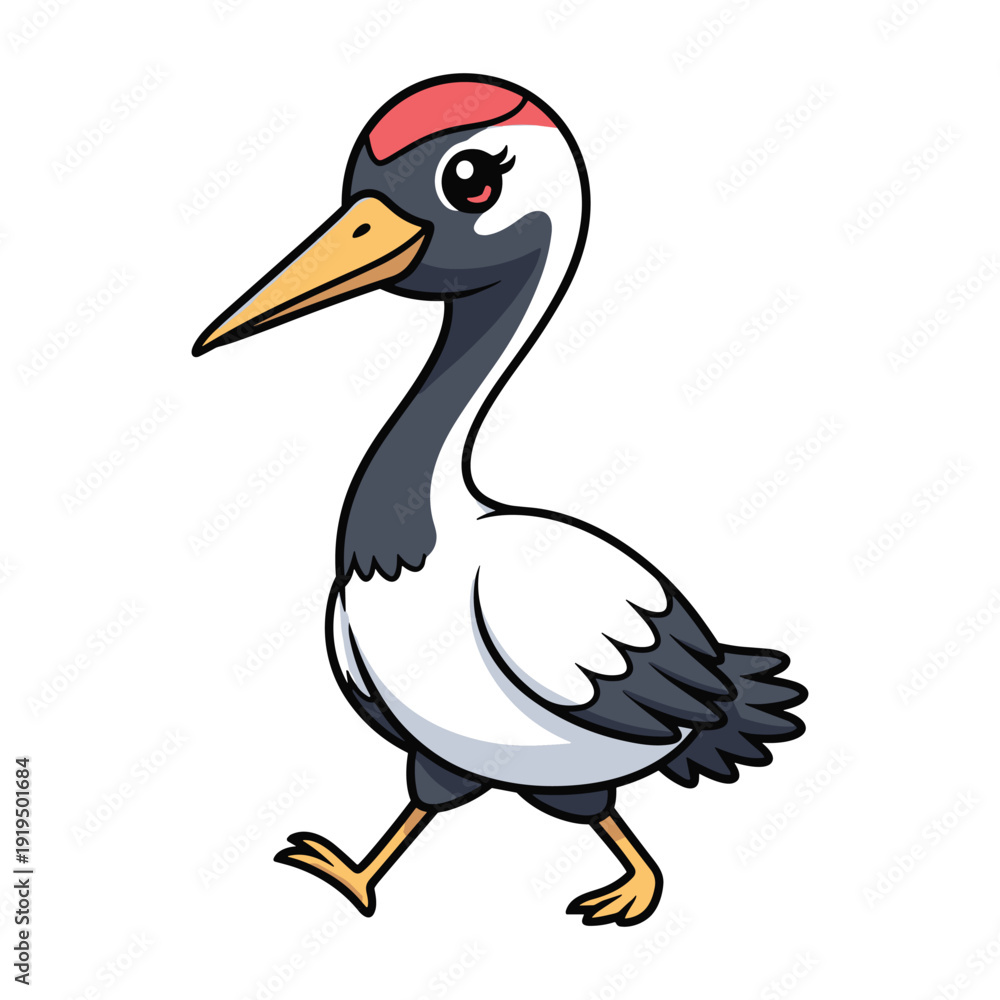Fototapeta premium Cute Baby Bird Just Hatched Illustration